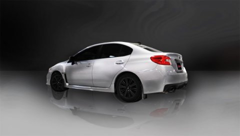 Corsa 2015-2021 Subaru WRX Cat Back Exhaust Black Quad 3.5in Tips *Sport* thumbnail 6