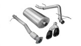 Corsa 2009-2009 Chevrolet Silverado Crew Cab/Short Bed 1500 4.8L V8 Black Sport Cat-Back Exhaust thumbnail 5