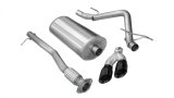 Corsa 2009-2009 Chevrolet Silverado Crew Cab/Short Bed 1500 4.8L V8 Black Sport Cat-Back Exhaust thumbnail 6