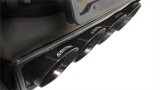 Corsa 2017-2019 Chevy Corvette Z06 3in Axle Back Exhaust Black Quad 4.5in Tip (Xtreme) thumbnail 7
