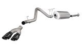 Corsa 11-12 Chevrolet Silverado Crew Cab/Std. Bed 2500 6.0L V8 Black Sport Cat-Back Exhaust thumbnail 1