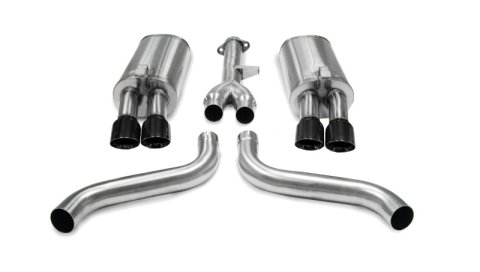 Corsa 1986-1991 Chevrolet Corvette C4 5.7L V8 L98 Black Sport Cat-Back Exhaust thumbnail 8