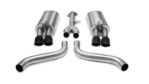 Corsa 1986-1991 Chevrolet Corvette C4 5.7L V8 L98 Black Sport Cat-Back Exhaust thumbnail 9
