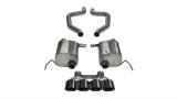 Corsa 17-19 Chevy Corvette Z06 2.75in Axle Back Exhaust Black Dual Rear Exit Quad 4.5in Tip (Sport) thumbnail 3