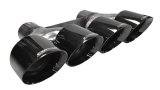 Corsa 2014-2020 Chevrolet Corvette 6.2L V8 Quad 45in Polished Black Pro-Series Tip Kit thumbnail 1