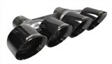Corsa 2014-2020 Chevrolet Corvette 6.2L V8 Quad 45in Polished Black Pro-Series Tip Kit thumbnail 2