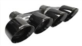 Corsa 2014-2020 Chevrolet Corvette 6.2L V8 Quad 45in Polished Black Pro-Series Tip Kit thumbnail 3
