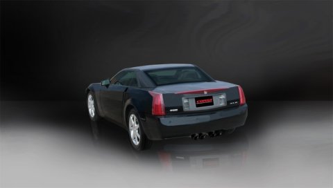 Corsa 2004-2008 Cadillac XLR 4.6L 25in Cat-Back Dual Rear w Twin 35in Black Pro-Series Tips thumbnail 9