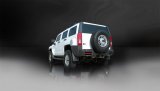 Corsa 2006-2008 Hummer H3 3in Cat-Back Dual Rear w Single 4in Black Pro-Series Tips thumbnail 2