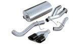 Corsa 2002-2006 Cadillac Escalade 6.0L V8 3in Cat-Back Single Side w Twin 4in Black Pro-Series Tips thumbnail 4