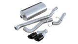 Corsa 2001-2006 Chevrolet Tahoe 5.3L V8 3in Cat-Back Single Side w Twin 4in Black Pro-Series Tips thumbnail 3