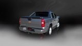 Corsa 2007-2009 Chevrolet Avalanche 6.0L V8 3in Cat-Back Single Side w Twin 4in Black Pro-SeriesTips thumbnail 2