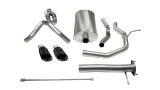 Corsa 2005-2006 Chevrolet SSR 5.3L V8 3in Cat-Back Dual Rear w Single 4in Black Pro-Series Tips thumbnail 4