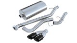 Corsa 1999-2006 GMC Sierra 4.8L V8 3in Cat-Back Single Side w Twin 4in Black Pro-Series Tips thumbnail 6