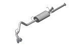 Corsa 2009-2010 Toyota Tundra 5.7L V8 3in Cat-Back Single Side w Twin 4in Black Pro-Series Tips thumbnail 7
