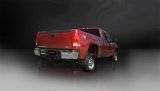 Corsa 11-13 GMC Sierra 6.0L V8 3in Cat-Back Single Side w Twin 4in Black Pro-Series Tips thumbnail 3