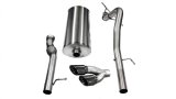 Corsa 2011-2014 GMC Yukon 6.2L V8 3in Cat-Back Single Side w Twin 4in Black Pro-Series Tips thumbnail 3