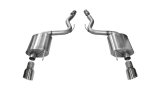 Corsa 2015-2017 Ford Mustang GT 5.0 3in Axle Back Exhaust Polish Dual Tips (Touring) thumbnail 1