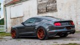 Corsa 2015-2017 Ford Mustang GT 5.0 3in Axle Back Exhaust Black Dual Tips (Touring) thumbnail 4