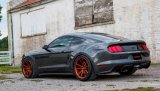 Corsa 2015-2017 Ford Mustang GT 5.0 3in Axle Back Exhaust Black Dual Tips (Touring) thumbnail 5