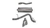 Corsa 2015-2020 GMC Yukon Denali XL 6.2L V8 3in Cat-Back Single Side Exit Twin 4in Polished Tips thumbnail 2