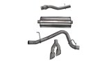 Corsa 2015-2020 GMC Yukon Denali XL 6.2L V8 3in Cat-Back Single Side Exit Twin 4in Polished Tips thumbnail 3
