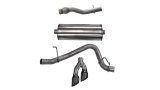 Corsa 2015-2020 GMC Yukon Denali XL 6.2L V8 3in Cat-Back Single Side Exit Twin 4in Black Tips thumbnail 3