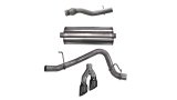 Corsa 2015-2020 GMC Yukon Denali XL 6.2L V8 3in Cat-Back Single Side Exit Twin 4in Black Tips thumbnail 8