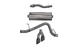 Corsa 2015-2020 GMC Yukon XL 1500 5.3L V8 3in Cat-Back Single Side Exit Twin 4in Black Tips thumbnail 2