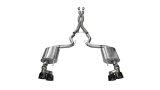 Corsa 2015-2017 Ford Mustang GT 5.0 3in Cat Back Exhaust Black Quad Tips (Sport) thumbnail 1