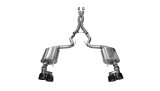 Corsa 2015-2017 Ford Mustang GT 5.0 3in Cat Back Exhaust Black Quad Tips (Sport) thumbnail 2