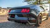 Corsa 2015-2017 Ford Mustang GT 5.0 3in Cat Back Exhaust Black Quad Tips (Sport) thumbnail 7