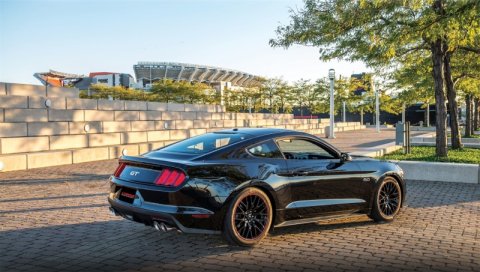 Corsa 2015-2017 Ford Mustang GT 5.0 3in Cat Back Exhaust Polish Quad Tips (Xtreme) thumbnail 6