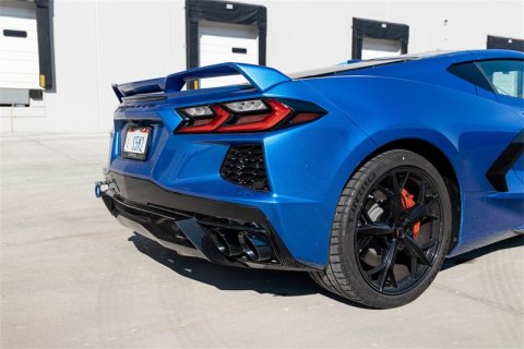 Corsa 2020-25 Corvette C8 3in Valved Cat-Back 4.5in Pol Quad Tips - Fits Factory Perf Exhaust w/ AFM thumbnail 5