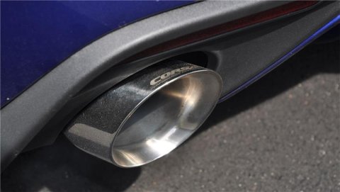 Corsa 2015-2017 Ford Mustang EcoBoost 2.3T Sport 3in Cat-Back Dual Rear Exit Polished Tips thumbnail 6