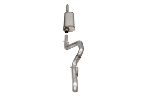 Corsa 2018-2025 Jeep Wrangler JLU 3.6L Sport 2.75in Cat-Back Exhaust w/ Turn Down Tip thumbnail 2