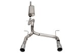 Corsa 2018-2025 Jeep Wrangler JLU 3.6L 2.75in Sport Cat-Back Exhaust w/ 4in Tips thumbnail 2