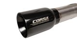 Corsa 07-18 Jeep Wrangler JKU 3.6L/3.8L 2.75in Sport Cat-Back Exhaust w/ 4in American Flag BlacTips thumbnail 2