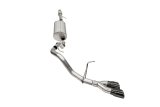 Corsa 2021-25 Chevrolet Tahoe 4DR 5.3L 4WD Single Side 3in Sport Cat-Back 4in DW Round Black PVD Tip thumbnail 1