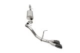 Corsa 2021-25 Chevrolet Tahoe 4DR 5.3L 4WD Single Side 3in Sport Cat-Back 4in DW Round Black PVD Tip thumbnail 5