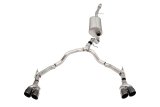Corsa 2021-2025 Suburban / Yukon XL 5.3L 4WD Dual Rear 3in - 2.75in Sport Cat-Back DW 4in BlackTips thumbnail 2