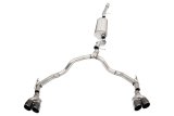 Corsa 2021-2025 Suburban / Yukon XL 6.2L 4WD Dual Rear 3in to 2.75in Sport Cat-Back DW 4in BLK Tips thumbnail 1
