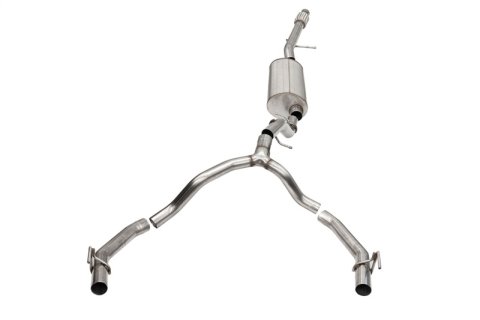Corsa 2021-2025 Cadillac Escalade ESV 6.2L Dual Rear 3.5/2.75in Sport Cat-Back Uses Factory Bezels thumbnail 1