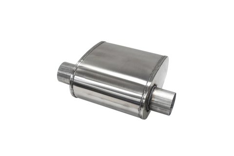 Corsa Pro Series Custom Sport Muffler 304SS 3in Offset In / 3in Offset Same Side Out 10in Length thumbnail 2
