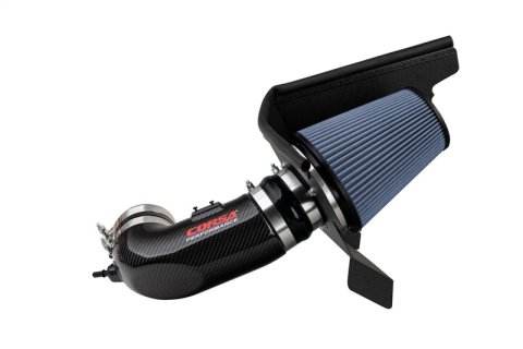 Corsa 2017-2023 Chevrolet Camaro ZL1 Carbon Fiber Air Intake w/ MaxFlow 5 Oil Filtration thumbnail 2
