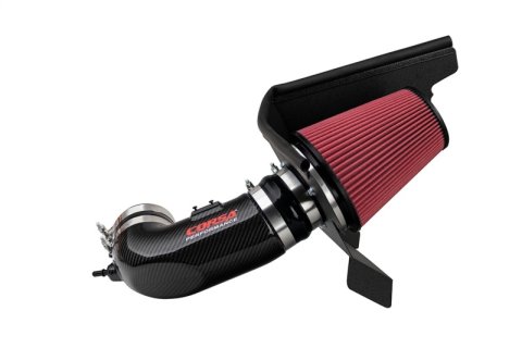 Corsa 2017-23 Chevrolet Camaro ZL1 Carbon Fiber Air Intake w/ DryTech 3D No Oil Filtration thumbnail 1