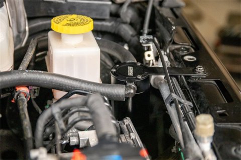 Corsa 2018-2025 Jeep Wrangler JL & JLU / Gladiator JT (3.6L) Oil Catch Can thumbnail 9