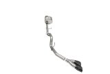 Corsa 2021-2025 Ford F-150 Regular Cab/6.5in Bed 5.0L V8 Xtreme Cat-Back Single Side Exit-Black PVD thumbnail 2