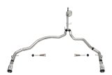 Corsa 2021-2025 Ford F-150 Regular Cab/ 8in Bed 5.0L V8 Xtreme Cat-Back Dual Rear Exit-Polished thumbnail 1