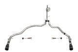 Corsa 2021-2025 Ford F-150 Regular Cab/ 8in Bed 5.0L V8 Xtreme Cat-Back Dual Rear Exit-Black PVD thumbnail 8